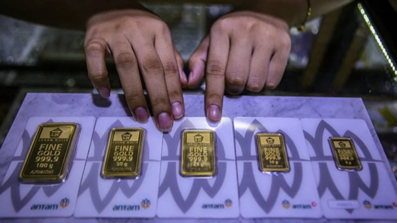 Terminal Juni: Harga Emas Antam Turun Rp4.000 per Gram