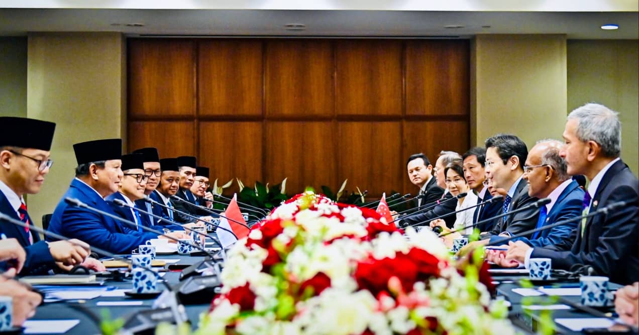 Diskusi Strategis dalam Leaders’ Retreat RI-Singapura