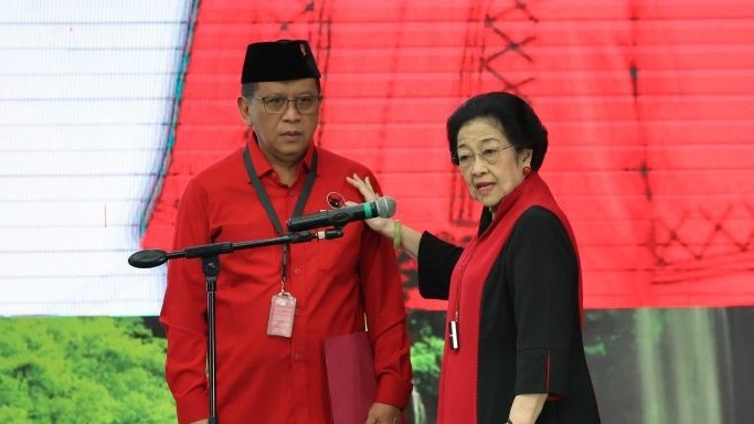 Megawati Umumkan Pelantikan Pengurus PDI Perjuangan