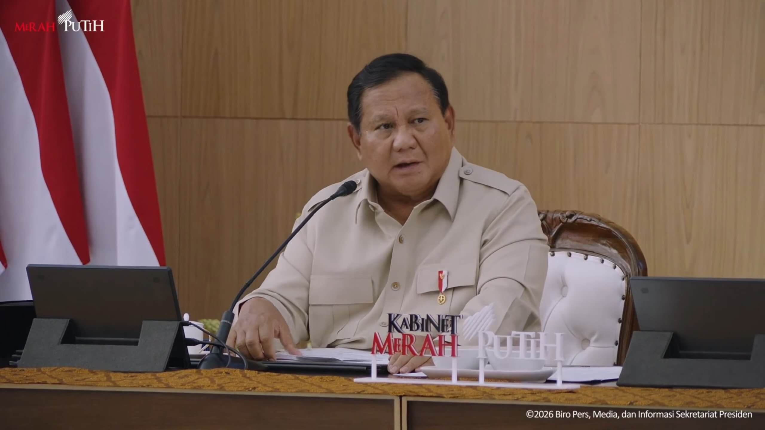 Presiden Prabowo Gelar Retreat Kabinet di Hambalang
